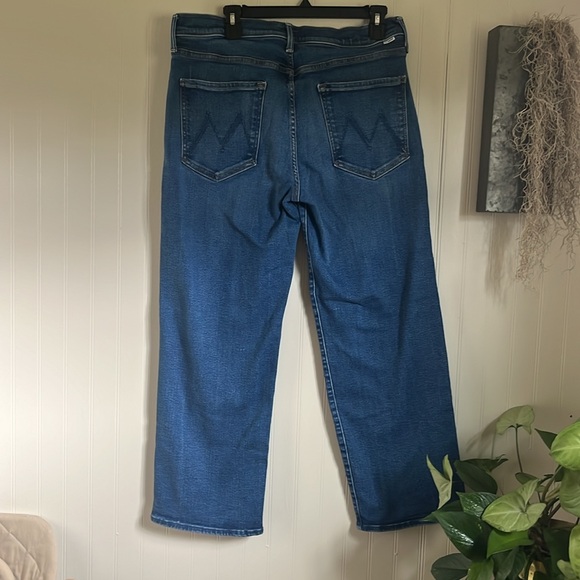 MOTHER mid Rise Blue Jeans rambler ankle, zip - Picture 5 of 5